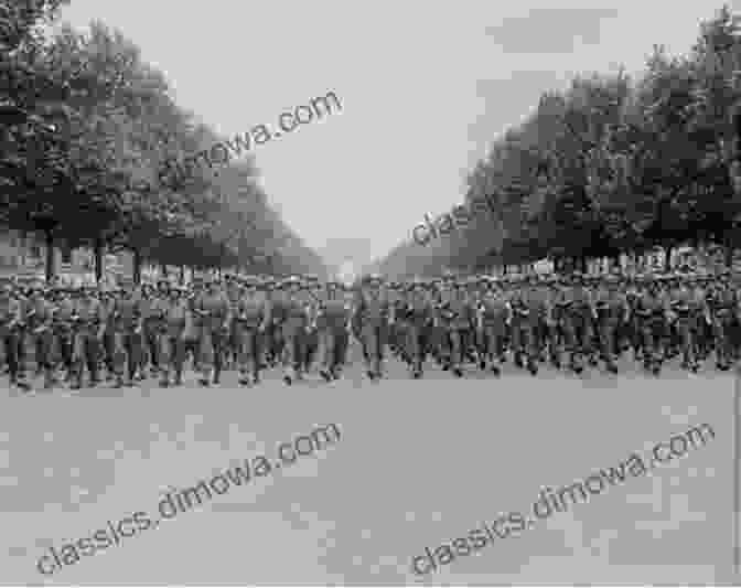 A Black And White Photograph Of Soldiers Marching In A Victory Parade At The End Of World War II The Theaters Of World War II: Europe And The Pacific History For 12 Year Old Children S History