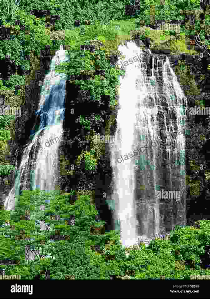 A Breathtaking Image Of A Waterfall Surrounded By Lush Greenery Backroads Of Ontario (Backroads Of )