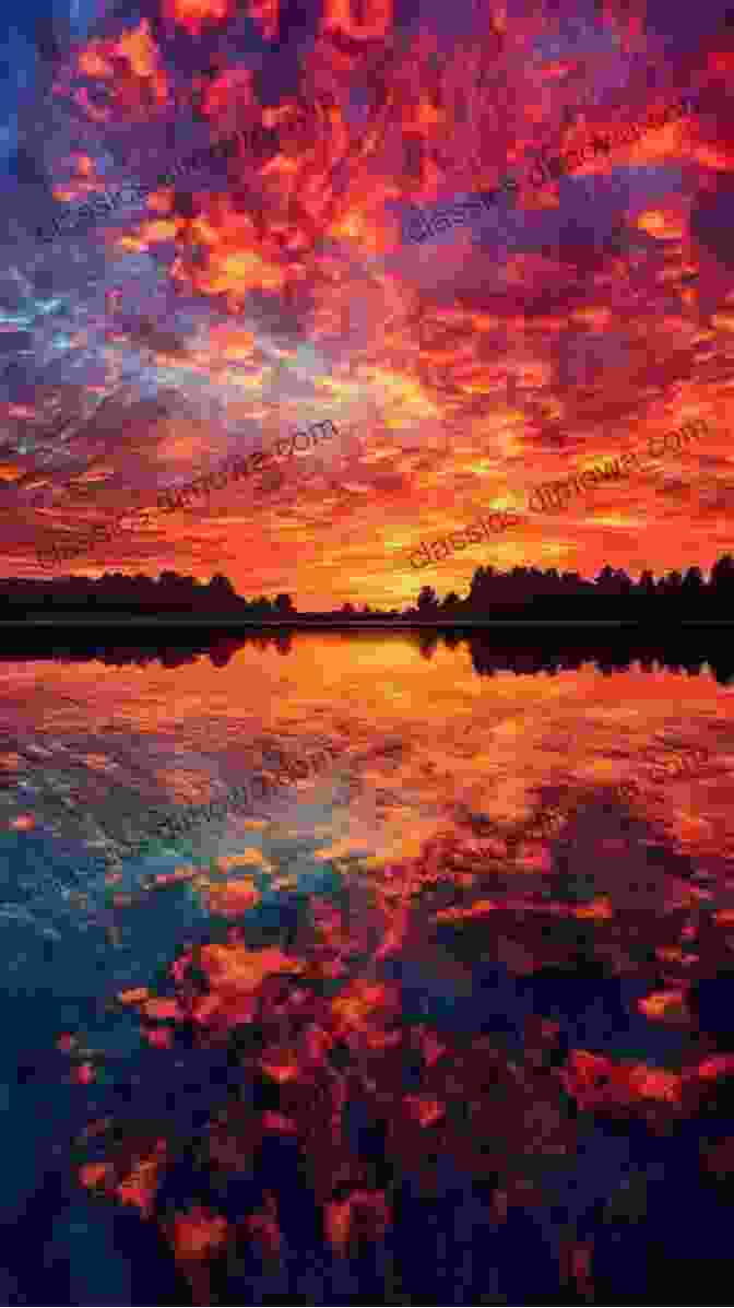 A Breathtaking Sunset Over A Tranquil Lake In Ontario, Canada. Stouffville Ontario 1 In Colour Photos: Saving Our History One Photo At A Time (Cruising Ontario 221)