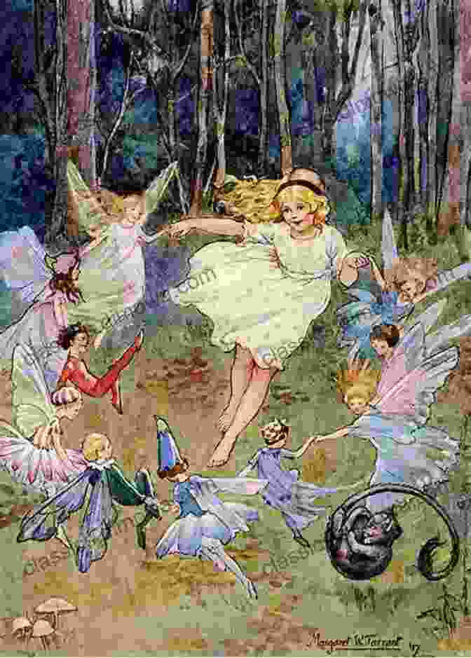 A Circle Of Fairies Dancing In A Forest Clearing The Mythology Of Fairies: The Tales And Legends Of Fairies From All Over The World