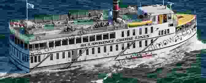 A Cruise Ship Sailing Along The St. Lawrence River Kamloops British Columbia Canada 3 In Colour Photos: Saving Our History One Photo At A Time (Cruising Canada 17)