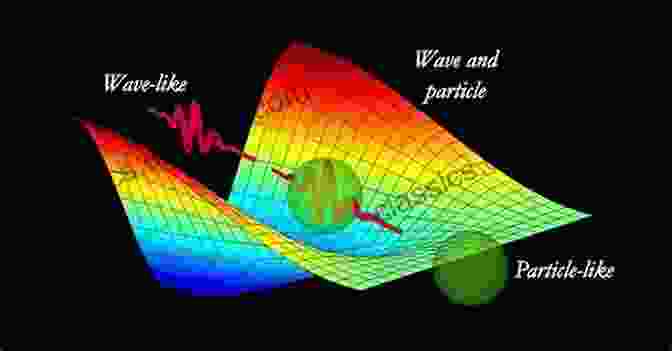 A Depiction Of A Quantum Particle's Uncertain State, Represented By A Wave Like Pattern. The Universe Of Fluctuations: The Architecture Of Spacetime And The Universe (Fundamental Theories Of Physics 147)