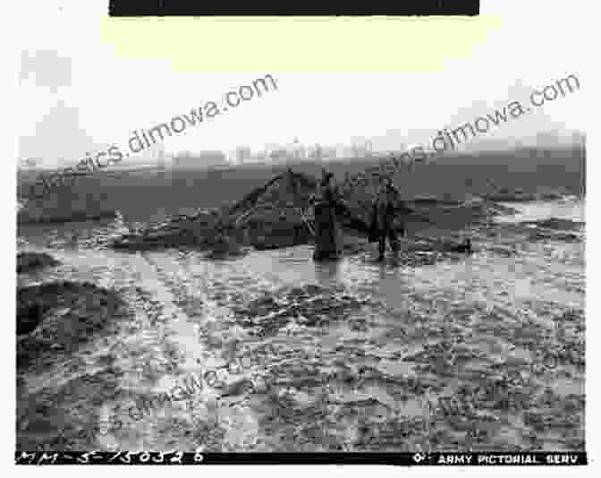 A Grainy Black And White Photograph Of Soldiers Marching Through A Muddy Field During World War I The Button War: A Tale Of The Great War