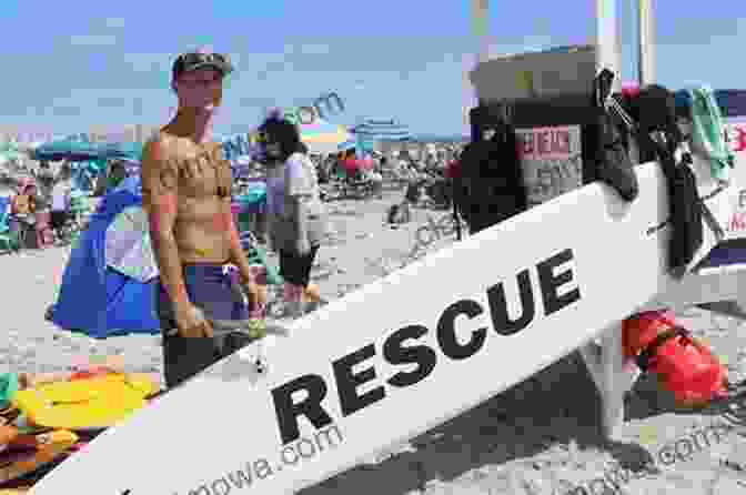 A Group Of Ocean City Beach Patrol Lifeguards Standing On The Beach, Looking Out To Sea. Saving Lives: A History Of The Ocean City Beach Patrol