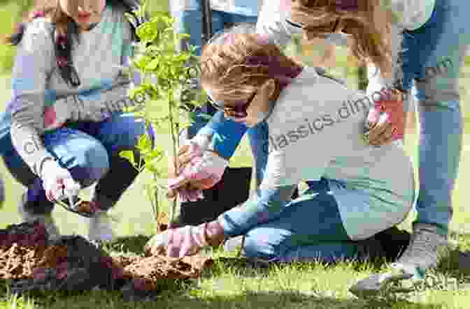 A Group Of Volunteers Plant Trees In A Newly Established Bird Sanctuary, Surrounded By Diverse Bird Species. No Finish Line: Discovering The World S Secrets One Bird At A Time