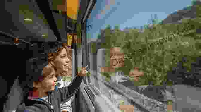 A Happy Family Traveling Together On A Train Family Travel By Train: Riding The Rails With Kids Five And Under