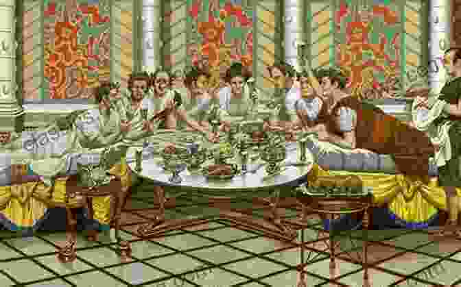 A Lavish Roman Feast, Depicting The Opulent Dining Habits Of Ancient Rome. The Daily Life Of Ancient Egyptians : Food Clothing And More History Stories For Children Children S Ancient History