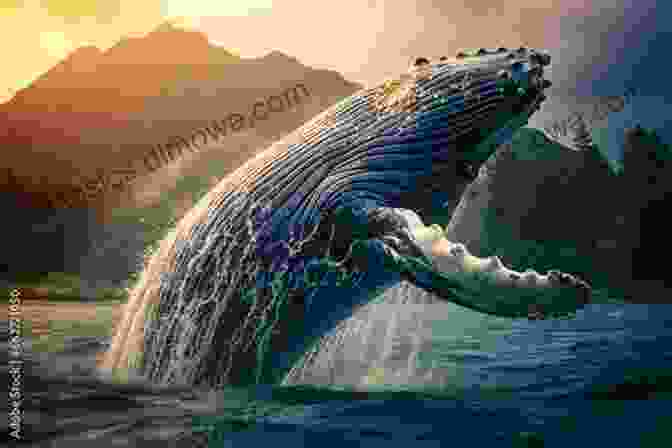 A Majestic Blue Whale Breaches The Ocean Surface, Its Colossal Body Towering Above The Waves. Whales Let S Meet Mr Big Fins: Whales Kids (Children S Fish Marine Life Books)