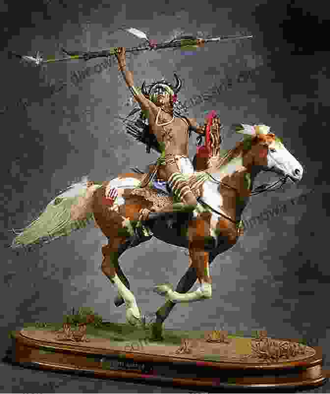 A Majestic Portrait Of Crazy Horse, Renowned Lakota Warrior Crazy Horse (Legends Of The Wild West)