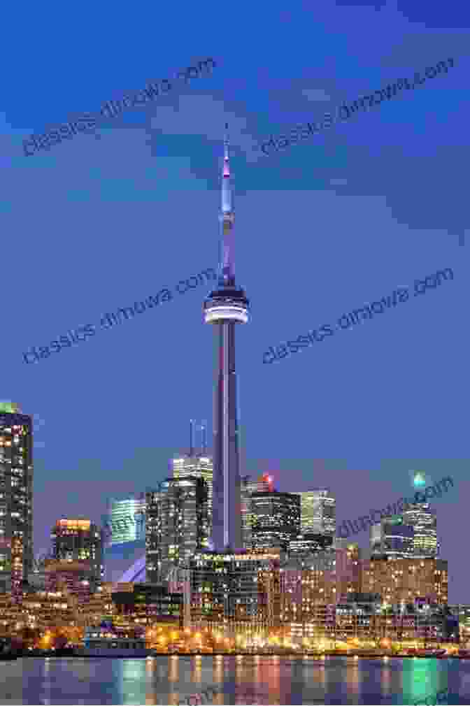 A Majestic View Of The CN Tower Amidst The Toronto Skyline. Stouffville Ontario 1 In Colour Photos: Saving Our History One Photo At A Time (Cruising Ontario 221)