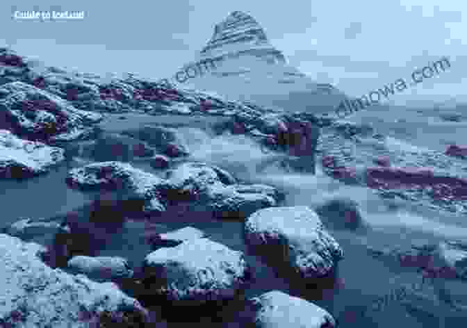 A Panoramic View Of The Snæfellsjökull Glacier, Its Snow Capped Peak Rising Above The Surrounding Landscape. Iceland Photos: Landscape Glacier And Downtown