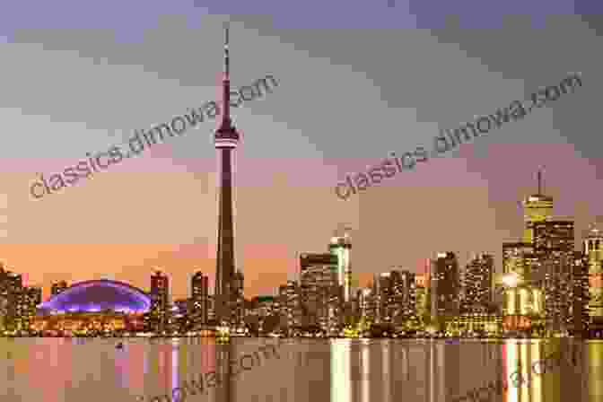 A Panoramic View Of The Toronto Skyline, With The CN Tower Standing Tall In The Foreground. Sampler 11 Ontario In Colour Photos: Saving Our History One Photo At A Time (Sampler Cruising)