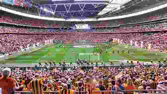 A Photograph Of The Author Playing At Wembley Stadium In The FA Cup Final. Wembley And Beyond: My Incredible Journey