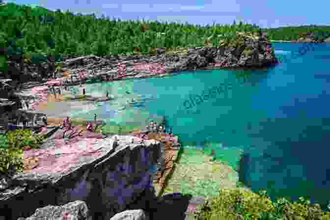 A Secluded Island In Georgian Bay, With Towering Granite Cliffs And Crystal Clear Waters. Stouffville Ontario 1 In Colour Photos: Saving Our History One Photo At A Time (Cruising Ontario 221)