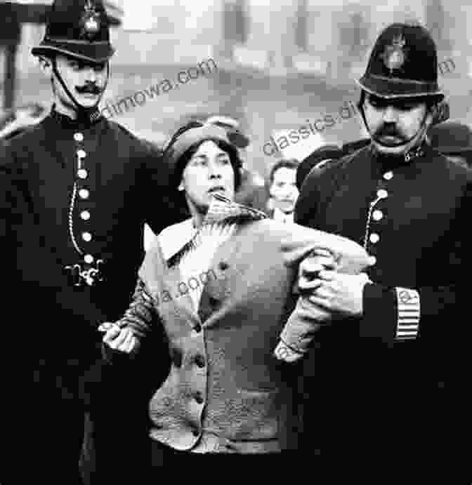 A Suffragette Being Arrested During A Protest Winnipeg Manitoba Canada 8 In Colour Photos: Saving Our History One Photo At A Time