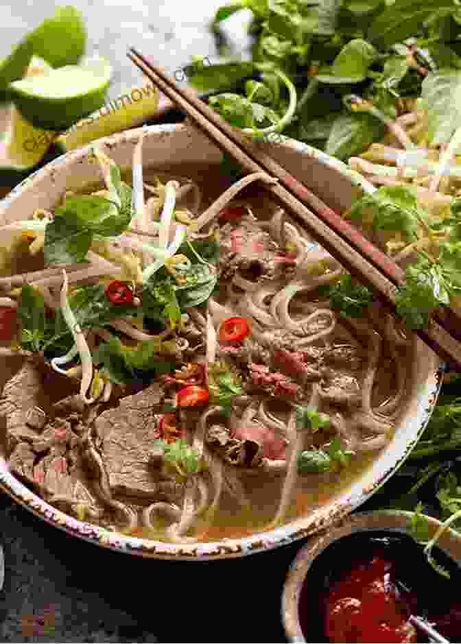 A Tantalizing Image Of A Steaming Bowl Of Pho From Pho 79, Showcasing The Vibrant Flavors And Aromas Of Vietnamese Cuisine. Classic Restaurants Of Montgomery (American Palate)