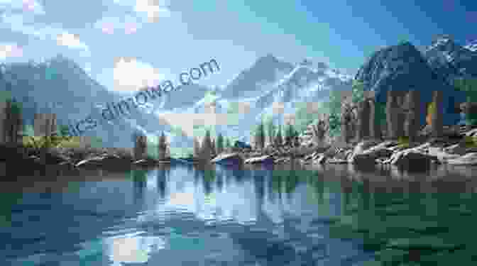 A Tranquil Lake Surrounded By Towering Mountains Mother Earth S Beauty: Types Of Water Formations Around Us (For Early Learners): Nature For Kids Earth Sciences (Children S Water Books)