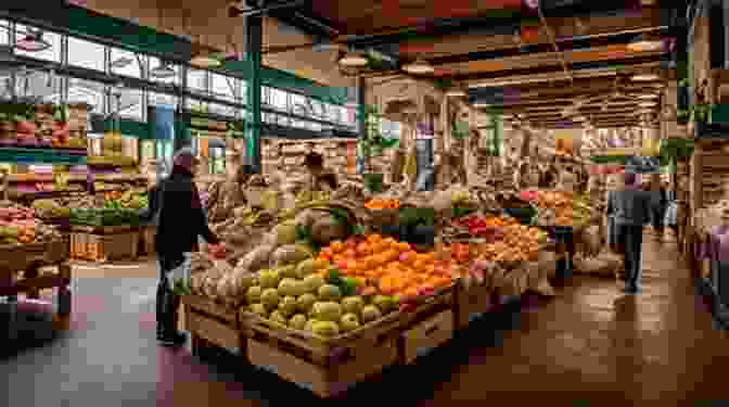 A Vibrant Photograph Of Orangeville's Farmers' Market, Bustling With Vendors And Visitors Amidst A Colourful Array Of Fresh Produce And Local Wares. Orangeville Ontario 3 In Colour Photos: Saving Our History One Photo At A Time (Cruising Ontario 52)