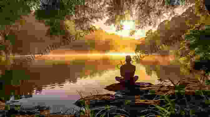 A Woman Meditating In A Serene Natural Setting, Surrounded By Lush Greenery And Vibrant Flowers The Mysteries Of Healing: Dialogues With Doctors And Scientists