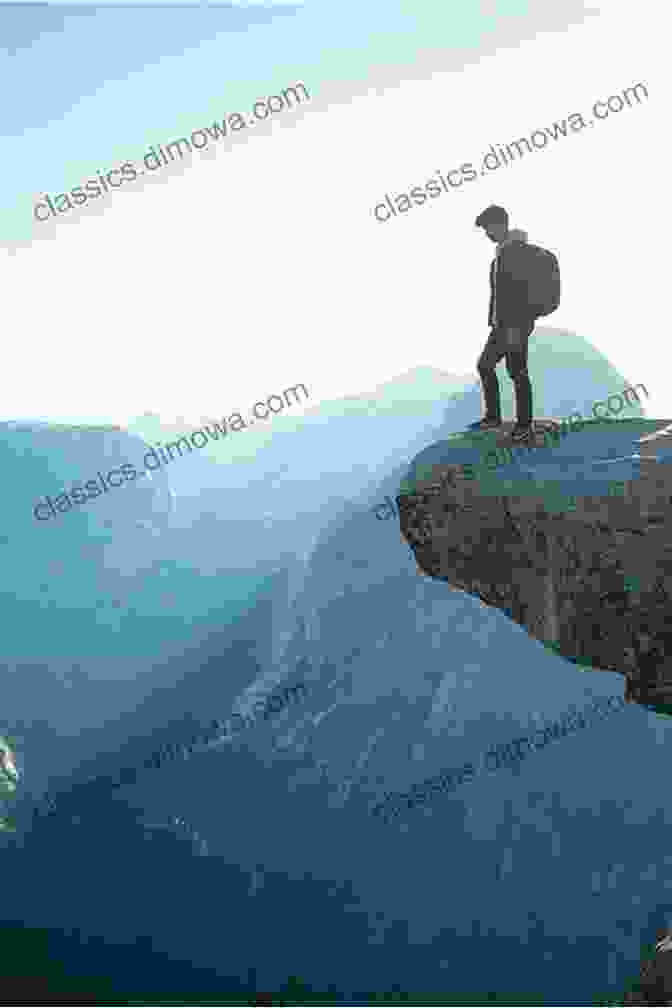 A Young Boy Stands On The Edge Of A Cliff, Looking Out At The Ocean. Crispin: At The Edge Of The World