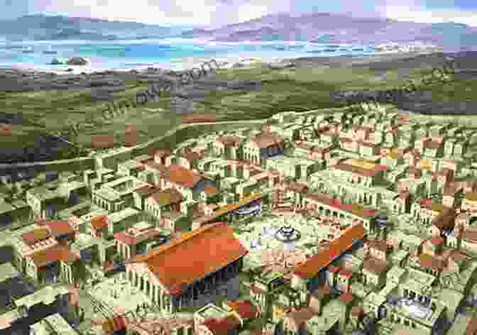 An Illustration Of A Typical Ancient Greek Town What Was Daily Living Like In A Typical Greek Town? History For Kids Children S History