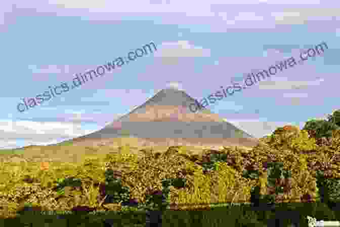 An Imposing Costa Rican Volcano With Dramatic Clouds And Lush Vegetation Costa Rica: Pure Life A Photographic Journey