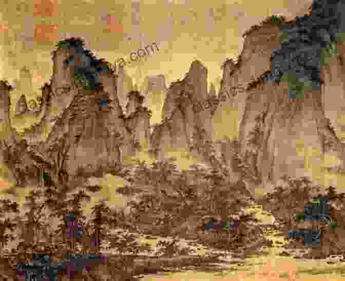 Ancient Chinese Painting Depicting A Serene Landscape With Mountains, Trees, And A Winding River The Three Perfections Of Ancient China Art Art History Children S Art