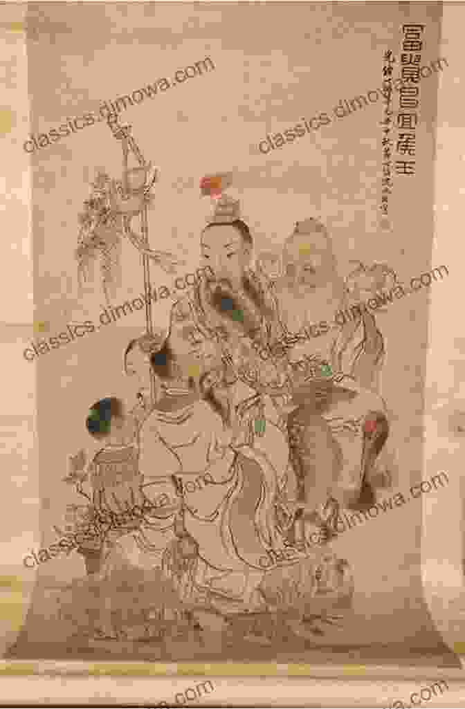 Ancient Chinese Scroll Painting Depicting A Group Of Scholars Gathered In A Bamboo Grove, Surrounded By Mountains And Trees The Three Perfections Of Ancient China Art Art History Children S Art