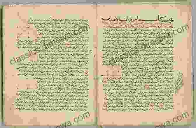 Arabic Manuscript Containing Mathematical Equations And Diagrams The History Of Mathematics: An 