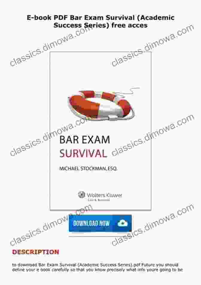 Bar Exam Survival Academic Success Series Bar Exam Survival (Academic Success Series)