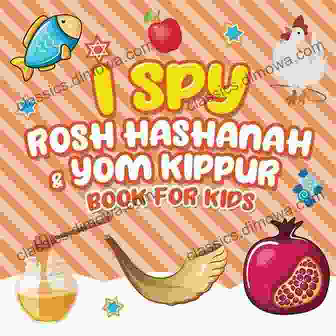 Children Participating In Interactive Activities From 'Spy Rosh Hashanah For Kids', Including Designing Spy Headquarters And Creating Rosh Hashanah Greeting Cards. I Spy Rosh Hashanah For Kids: Jewish New Year Celebrate Tishrei Funny Educational Guessing Game For Toddlers 2 5 Ages