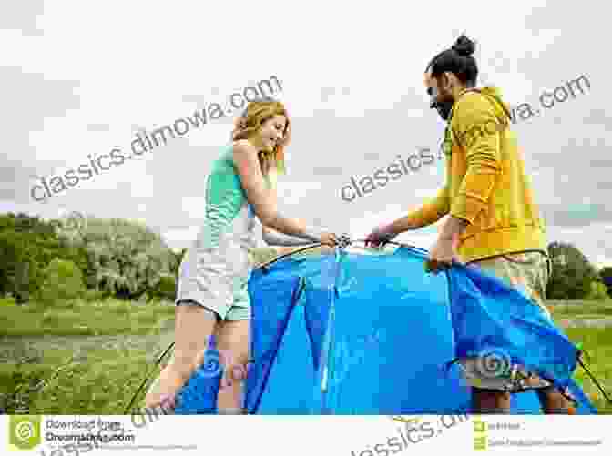 Couple Setting Up A Tent In The Maine Wilderness Maine Outdoor Adventure Guide Josh Christie