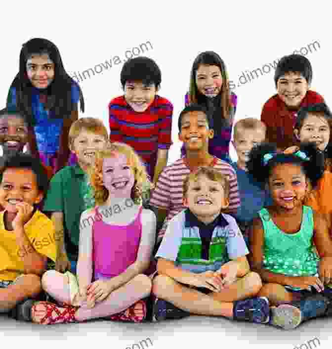 Diverse Group Of Children Holding Hands With Smiles Small Hands Big Hearts A Size Shape For Kids