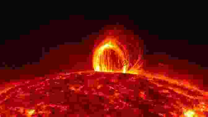 Fiery Solar Flares Erupt From The Sun's Surface, An Awe Inspiring Display Of The Sun's Dynamic Nature. A Concise History Of Solar And Stellar Physics