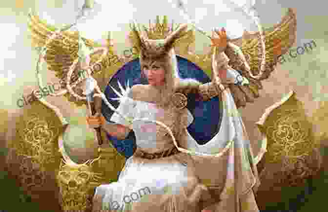 Frigga Spinning Wool Female Goddesses Of Norse Mythology : Gefion Brunhilde Gullveig Hel Frigga Skadi And Freyja Grade 3 Children S Folk Tales Myths: Gefion Brunhilde Grade 3 Children S Folk Tales Myths