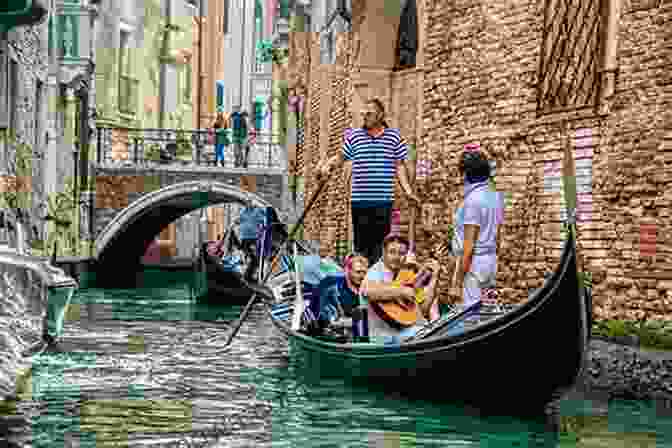 Gondolas Glide Through The Canals Of Venice, Italy Italian Cities And Cruise Ports Guide: Includes Sicily Sardinia And Malta