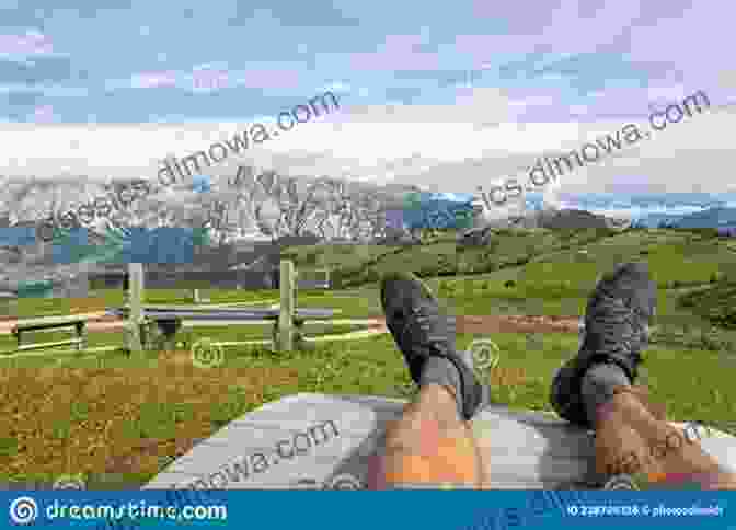 Hiker Taking A Break And Enjoying The Panoramic View In The Ardennes Walking In The Ardennes: Belgium Luxembourg And The Ardennes (Cicerone Guides)