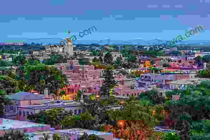 Historical And Contemporary Santa Fe Skyline SANTA FE Then And Now