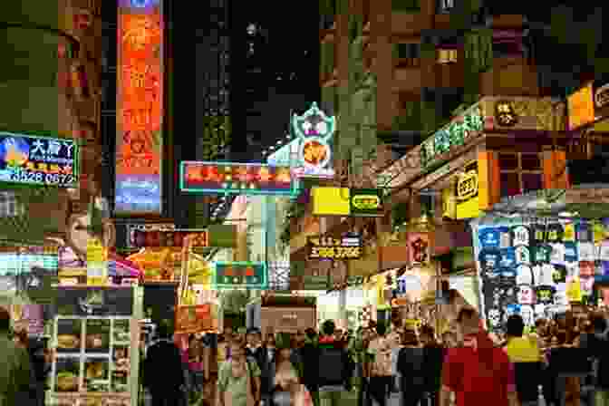 Image Of A Busy Street In Mong Kok, Hong Kong A Day In Hong Kong: Take A Stroll Through The Streets Of Hong Kong And Enjoy The Magical Sights Of This Beautiful City