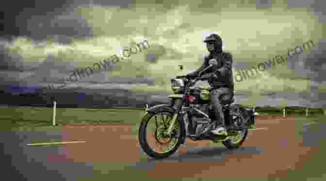 Image Of A Vintage Motorcycle Rider Exploring A Dirt Road No Place Distant: Roads And Motorized Recreation On America S Public Lands