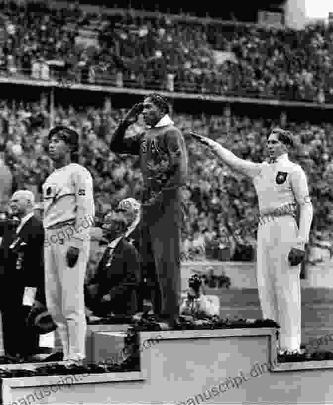 Jesse Owens Celebrating His Victory At The 1936 Berlin Olympics The John Carlos Story: The Sports Moment That Changed The World