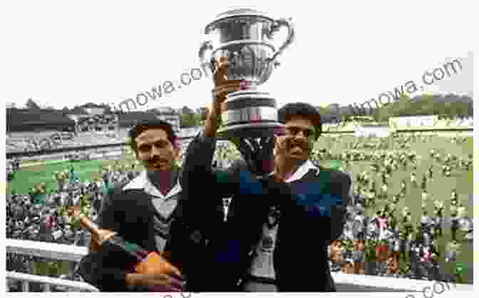 Kapil Dev Lifting The World Cup Trophy At Lord's In 1983 Elephant In The Stadium: The Myth And Magic Of India S Epochal Win