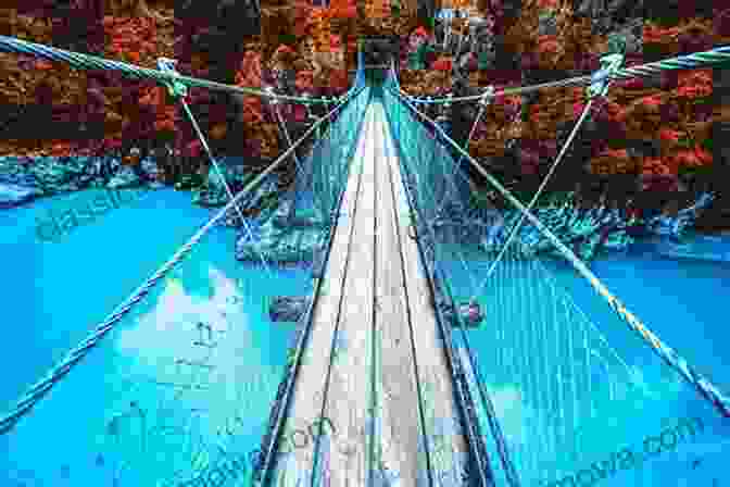 Modern Suspension Bridge Spanning A Picturesque Valley Building Landmarks Bridges Tunnels And Buildings Architecture And Design Children S Engineering