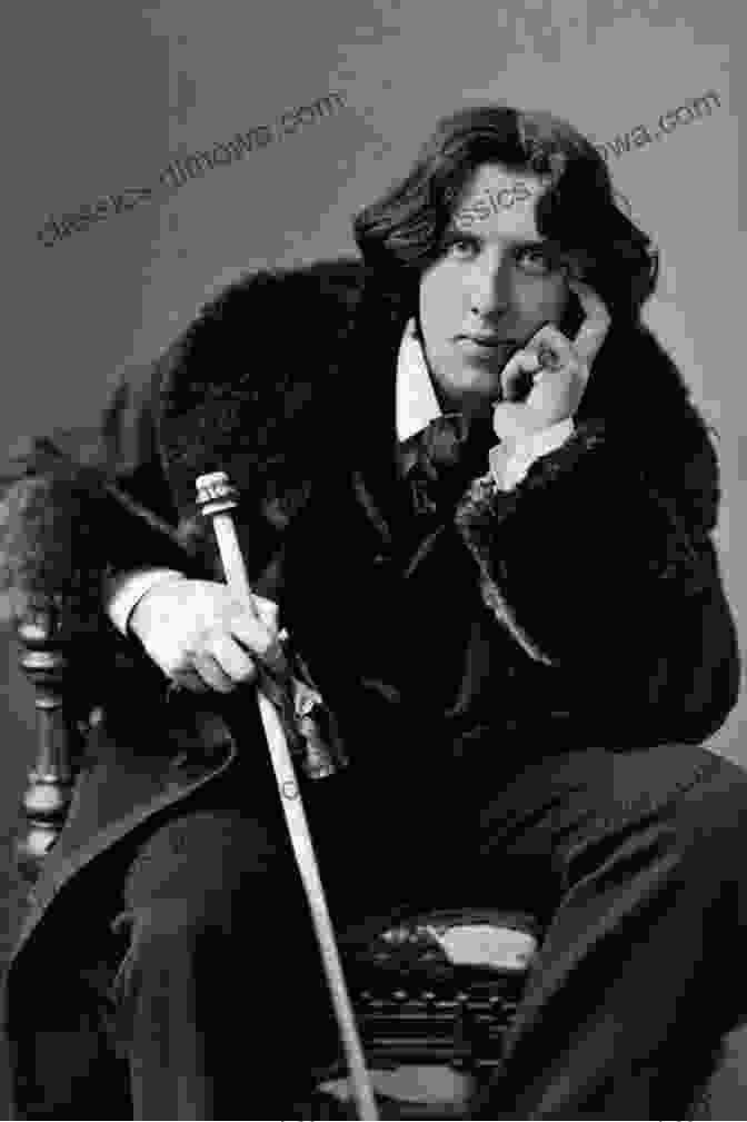 Oscar Wilde, A Portrait Of A Man In A Black Suit With A White Flower In His Buttonhole The Fatal Englishman: Three Short Lives