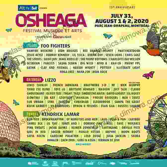 Osheaga Festival Montreal Quebec GUIDELINES (2024) Travel Canada GUIDELINES