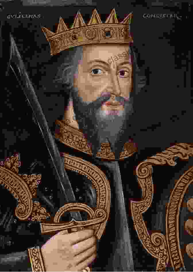 Portrait Of William The Conqueror, A Stern Looking Man With A Mustache And A Crown William The Conqueror Becomes King Of England History For Kids Chidren S European History