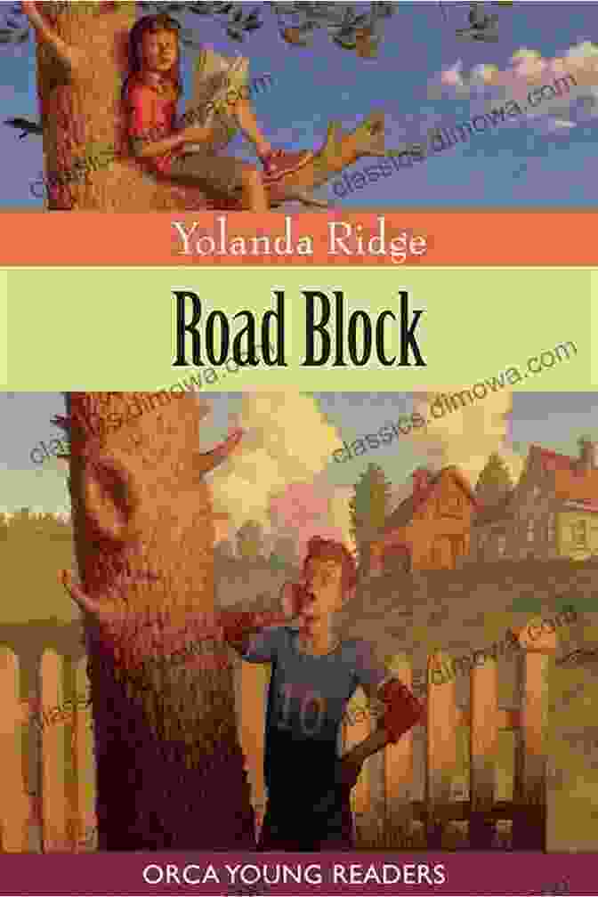 Road Block Orca Young Readers Book Cover Featuring A Boy And An Orca Road Block (Orca Young Readers)