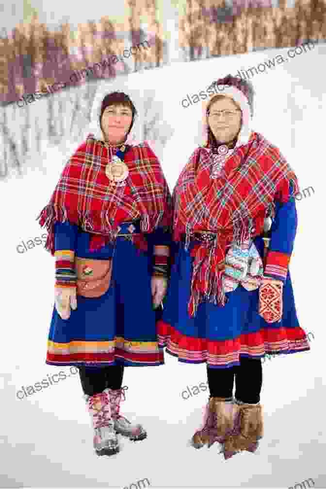 Sami People In Traditional Clothing Alaska : Land Of The Midnight Sun Geography And Its People Social Studies Grade 3 Children S Geography Cultures Books: Land Of The Midnight Sun 3 Children S Geography Cultures