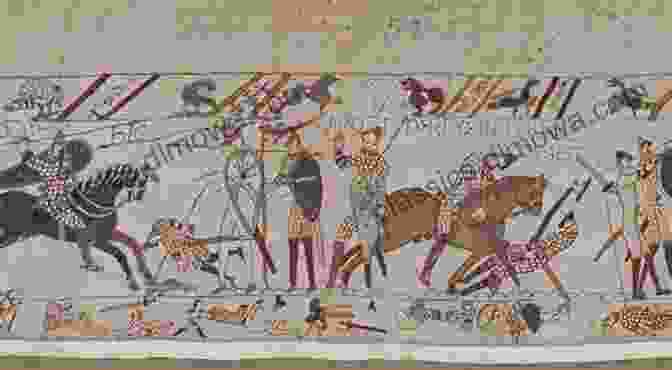 Scene From The Bayeux Tapestry Depicting The Norman Conquest William The Conqueror Becomes King Of England History For Kids Chidren S European History