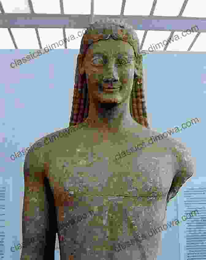 Sculpture Of A Bearded Kouros (youth) From The Severe Style Period, Displaying Realistic Proportions And Anatomical Detail The Severe Style Of Ancient Greek Art Art History For Kids Children S Art